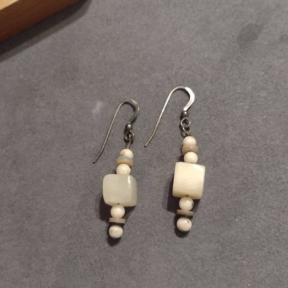 Sterling Silver Turquoise Necklace & Earrings - Picture 6 of 10